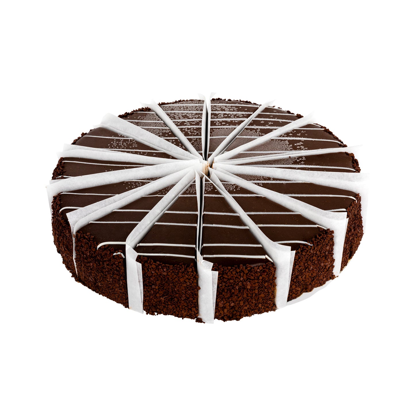 Elite Sweets Frozen 10-in Pre-sliced Decadent Chocolate Truffle Cake, 2 x 14 slices - image 1