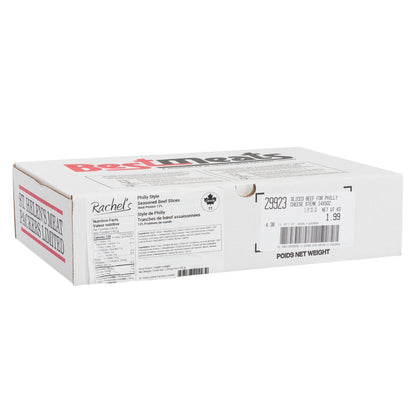Rachel's Frozen Philly Cheese Steak Style Seasoned Beef Slices, 28 × 141 g - image 2
