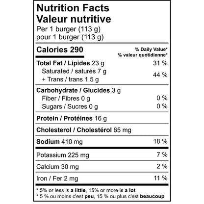 Cardinal Halal 4 oz Beef Burgers, 36 × 113 g - image 2