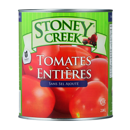 Stoney Creek Whole Peeled Tomatoes, 6 × 2.84 L - image 1