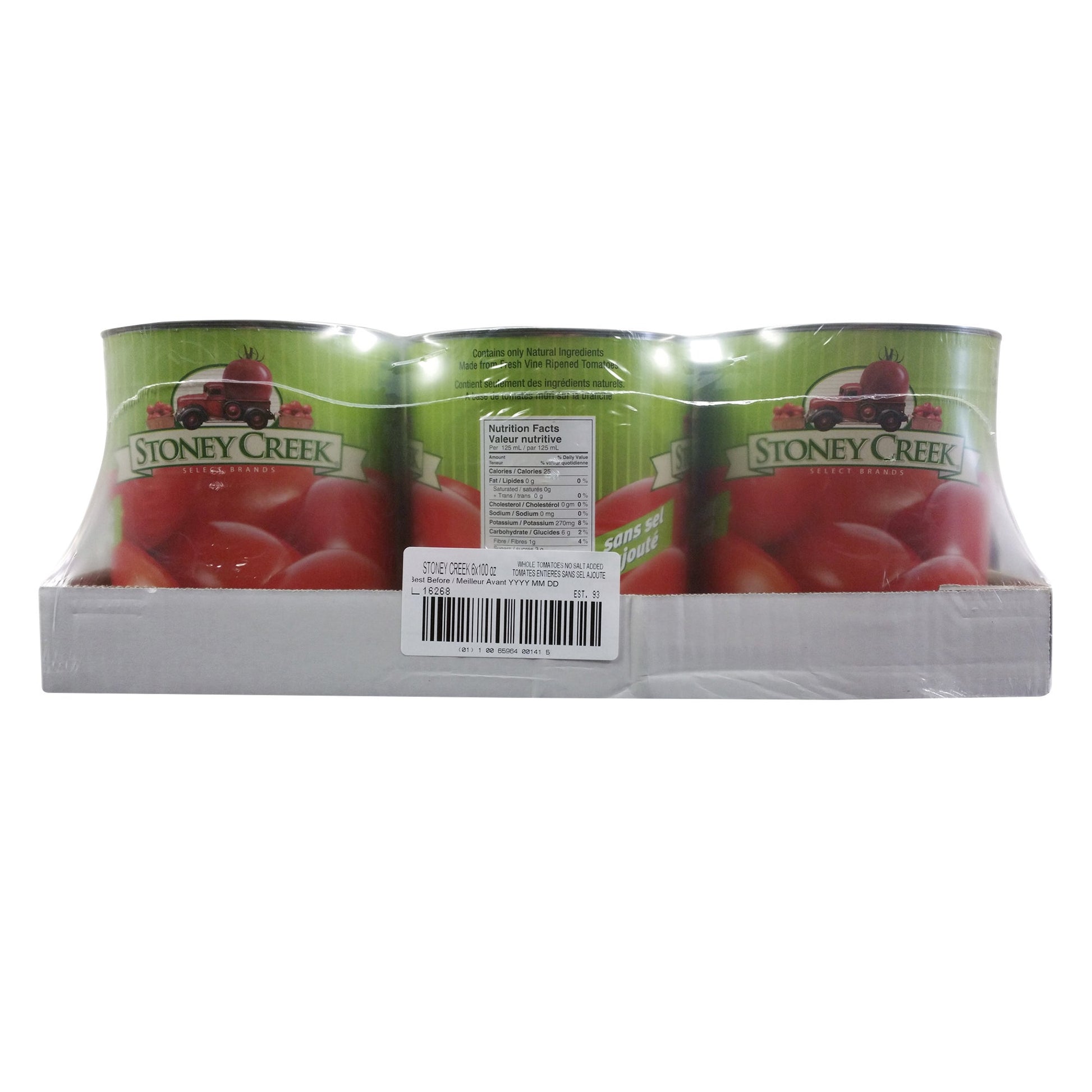 Stoney Creek Whole Peeled Tomatoes, 6 × 2.84 L - image 3