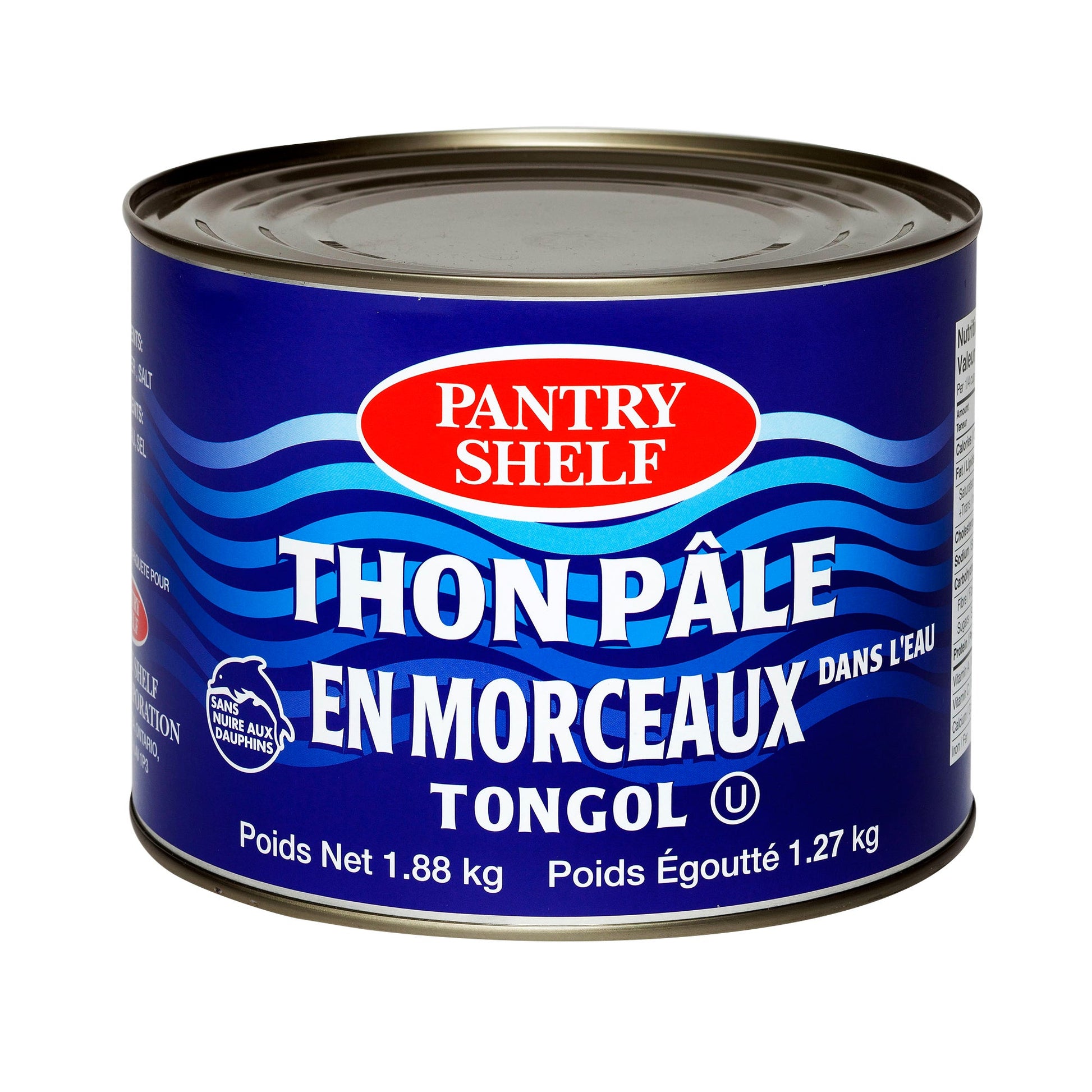 Pantry Shelf Chunk Light Tongol Tuna in Water, 1.88 kg - image 1