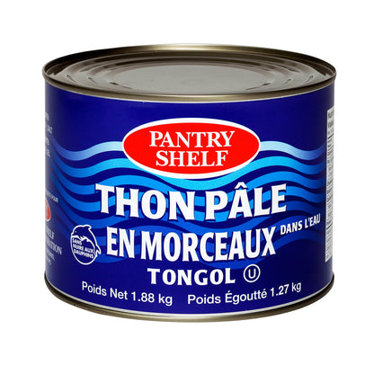 Pantry Shelf Chunk Light Tongol Tuna in Water, 1.88 kg - image 1