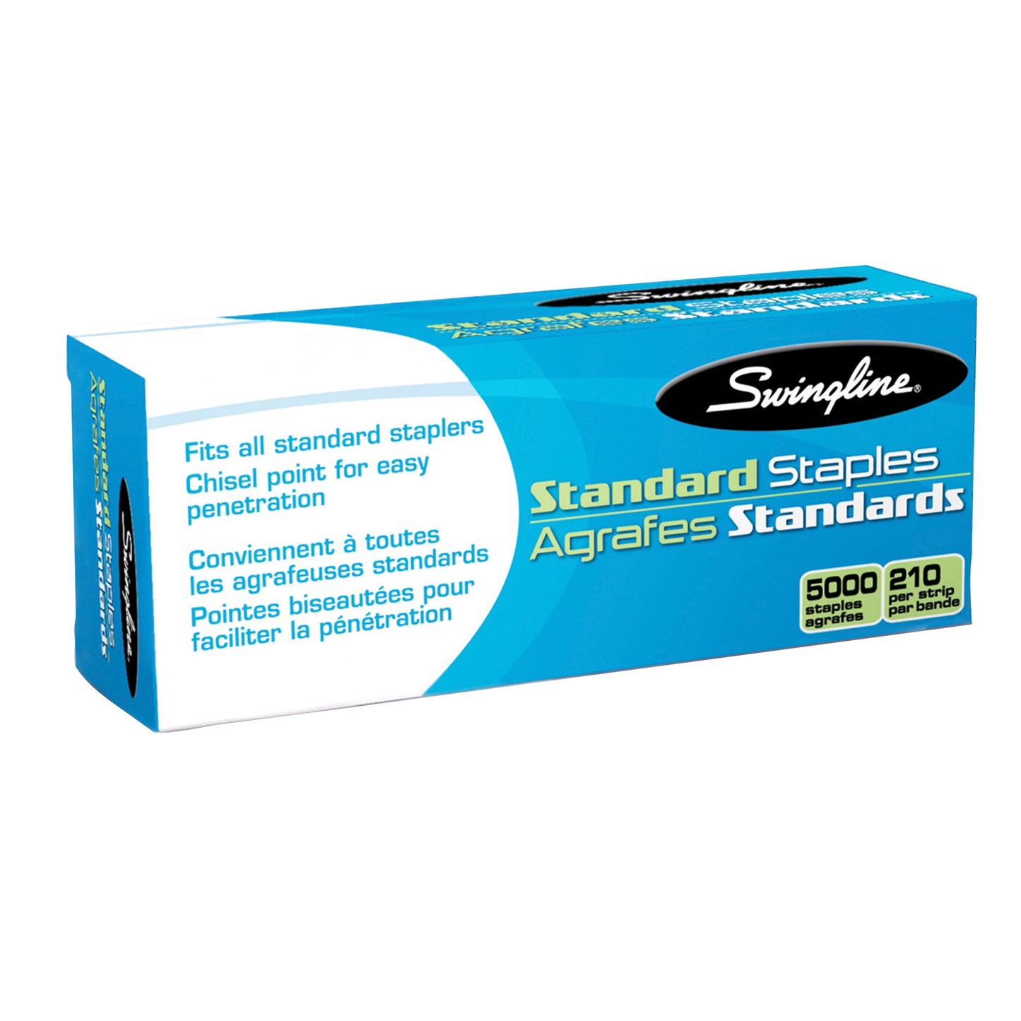 Swingline Standard Box of 5,000 Staples, Pack of 5 - image 1