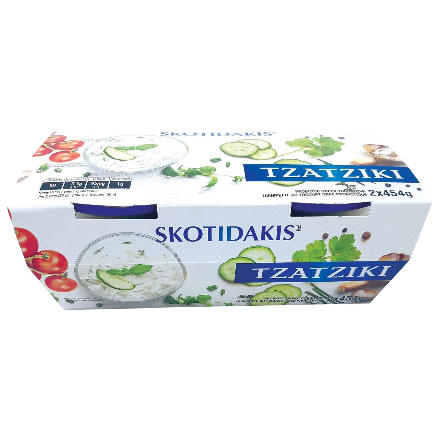 Skotidakis Tzatziki, 2 x 454 g - image 1