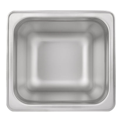 Sagetra One-sixth size Rectangular Steam Pan, 6 in - image 2