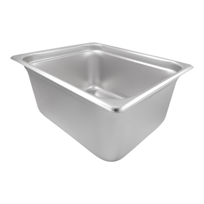 Sagetra Half-size Deep Rectangular Steam Pan, 6 in - image 1