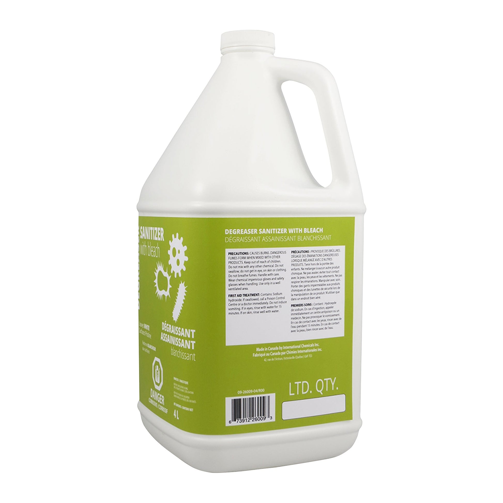 Chimisol Degreaser Sanitizer with Bleach, 4 L - image 2