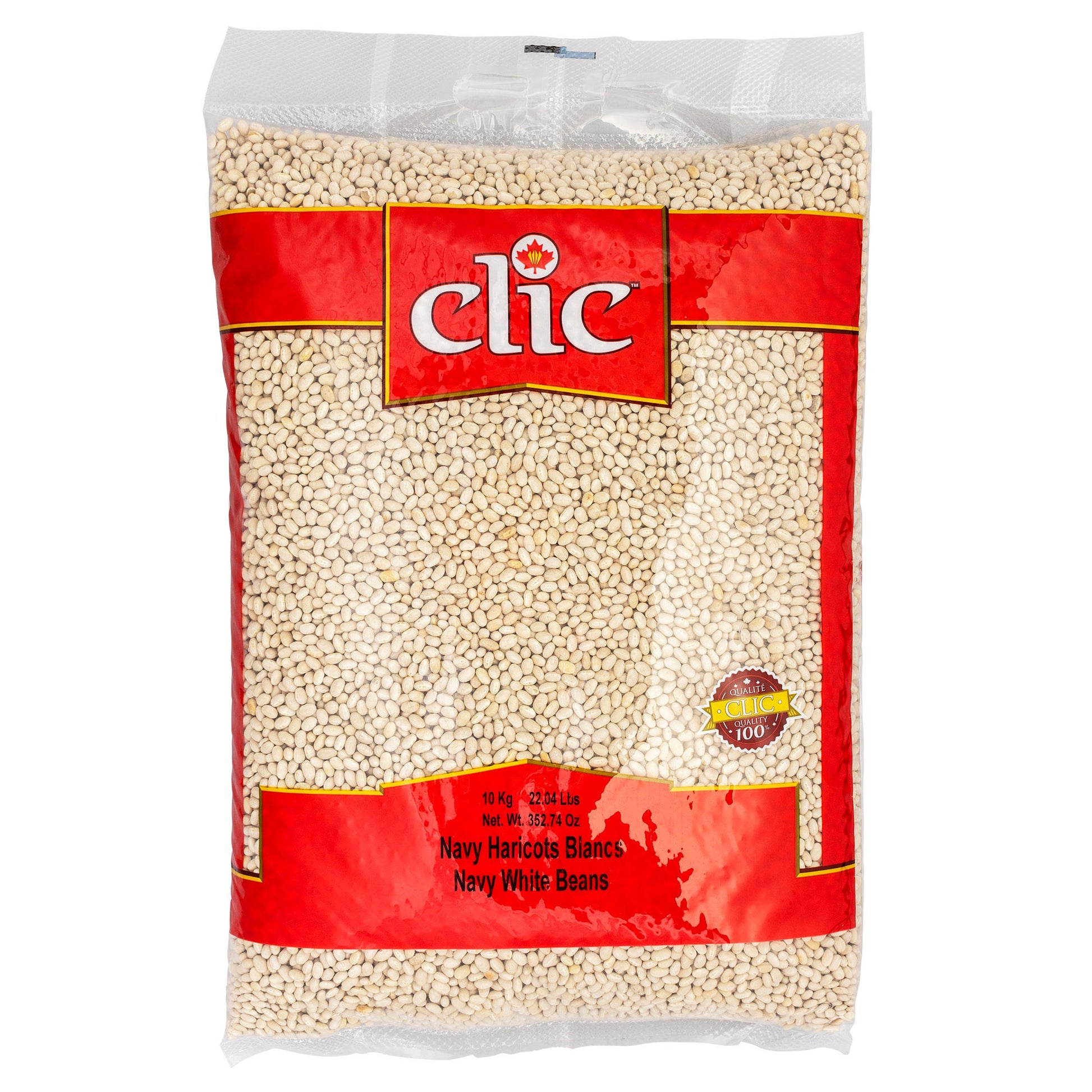 Clic Navy White Beans, 10 kg - image 1