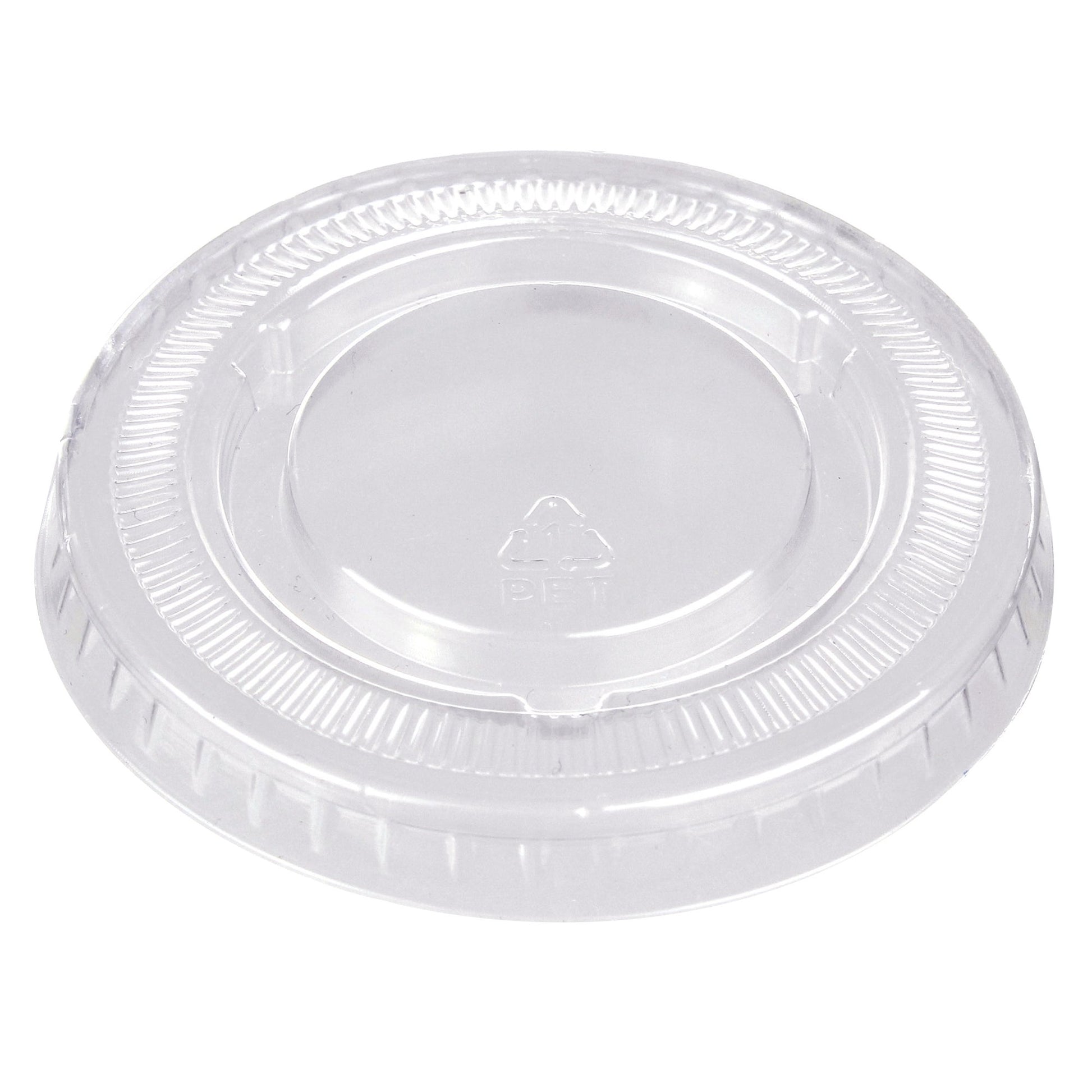 Titan Clear Plastic Lid for 2 oz Portion Cups, 4 packs of 300 - image 1