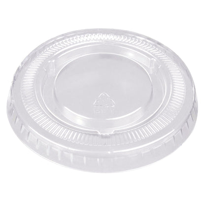 Titan Clear Plastic Lid for 2 oz Portion Cups, 4 packs of 300 - image 1