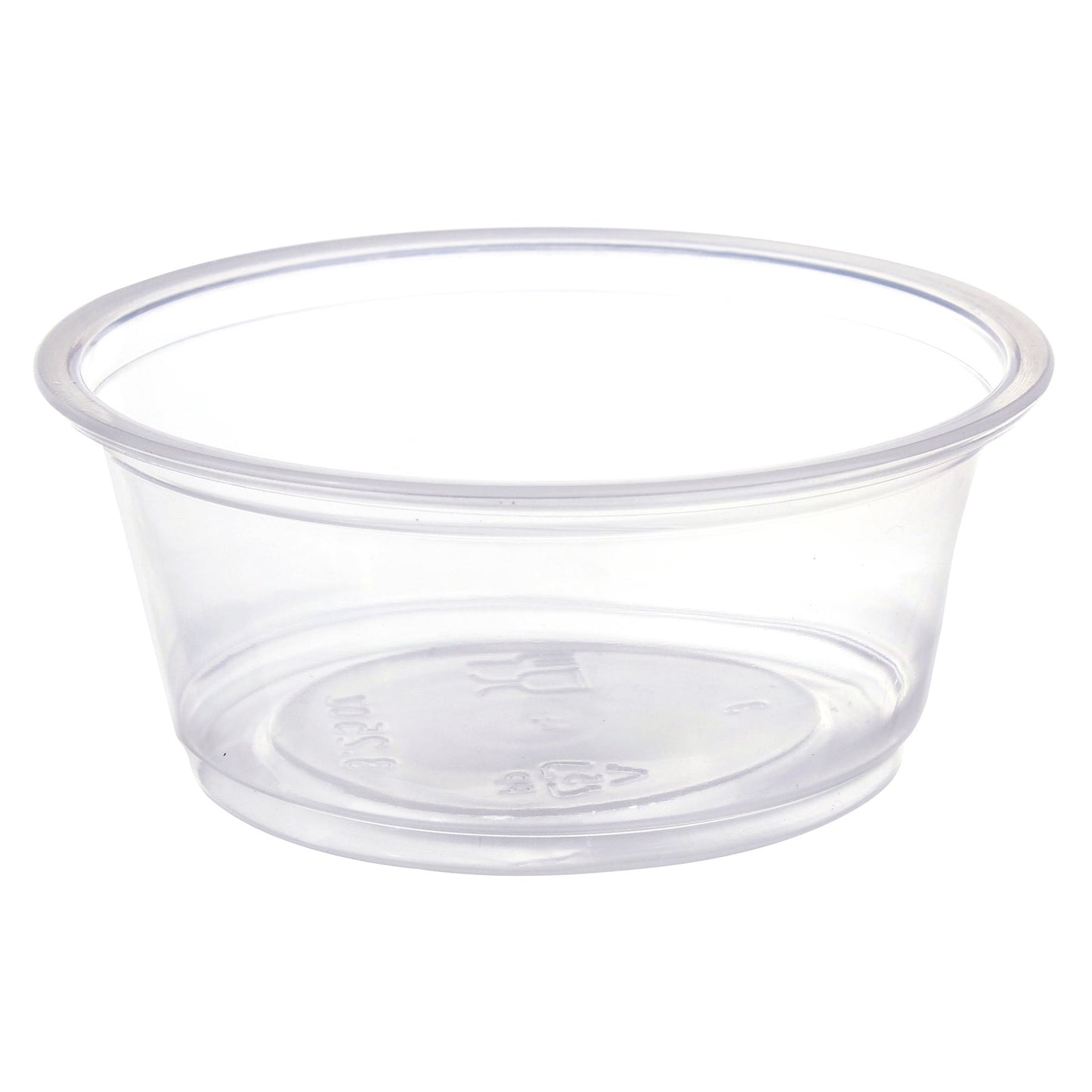Titan Clear Plastic 3.25-oz Portion Cups, 4 packs of 300 - image 1