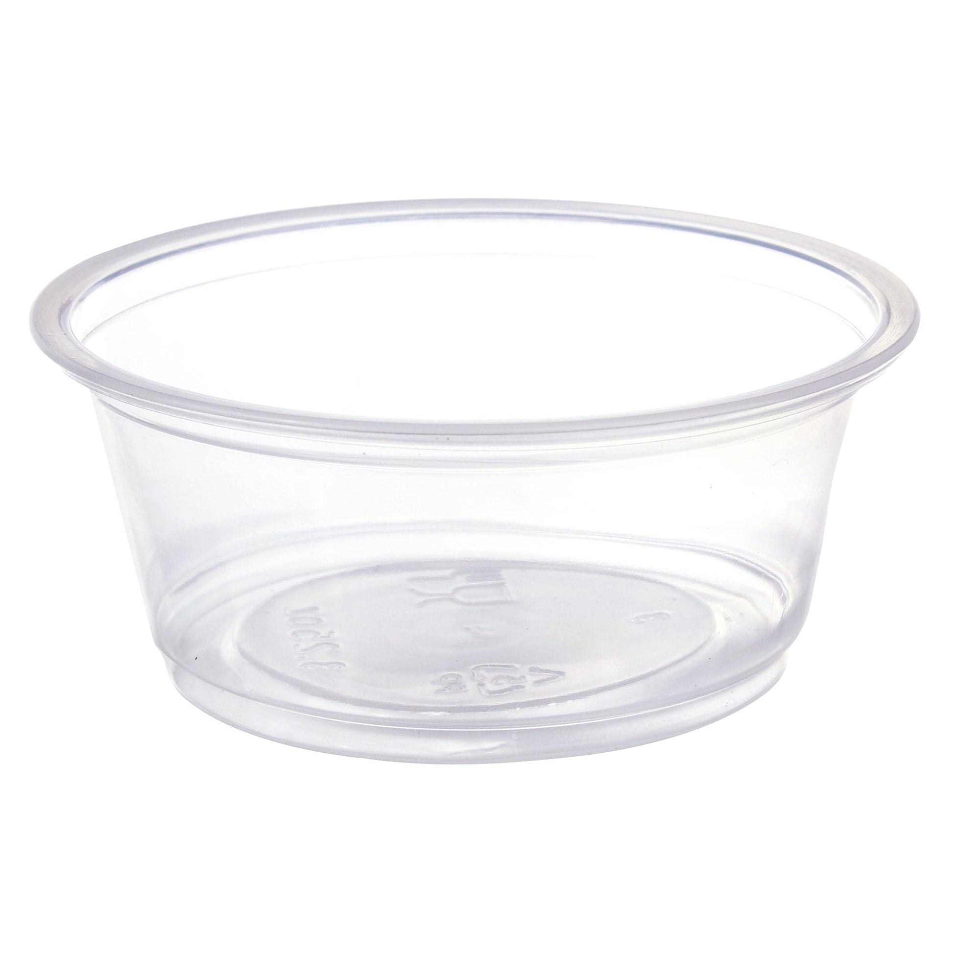 Titan Clear Plastic 3.25-oz Portion Cups, 4 packs of 300 - image 1