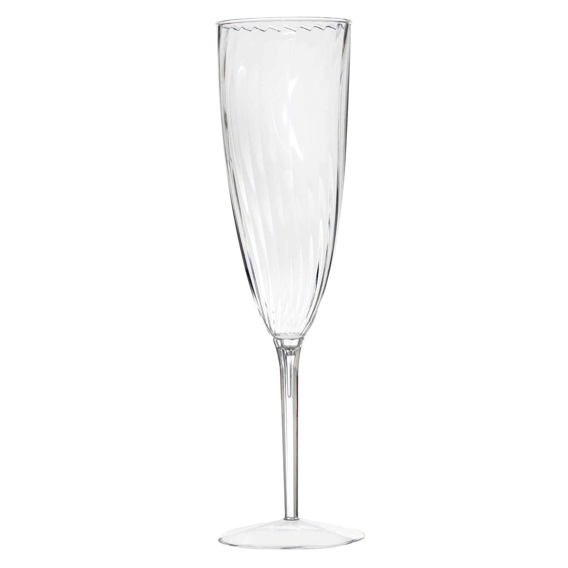 Argentia Ridge 6-oz Plastic Champagne Flutes, Pack of 40 - image 1