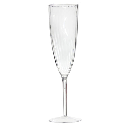 Argentia Ridge 6-oz Plastic Champagne Flutes, Pack of 40 - image 1