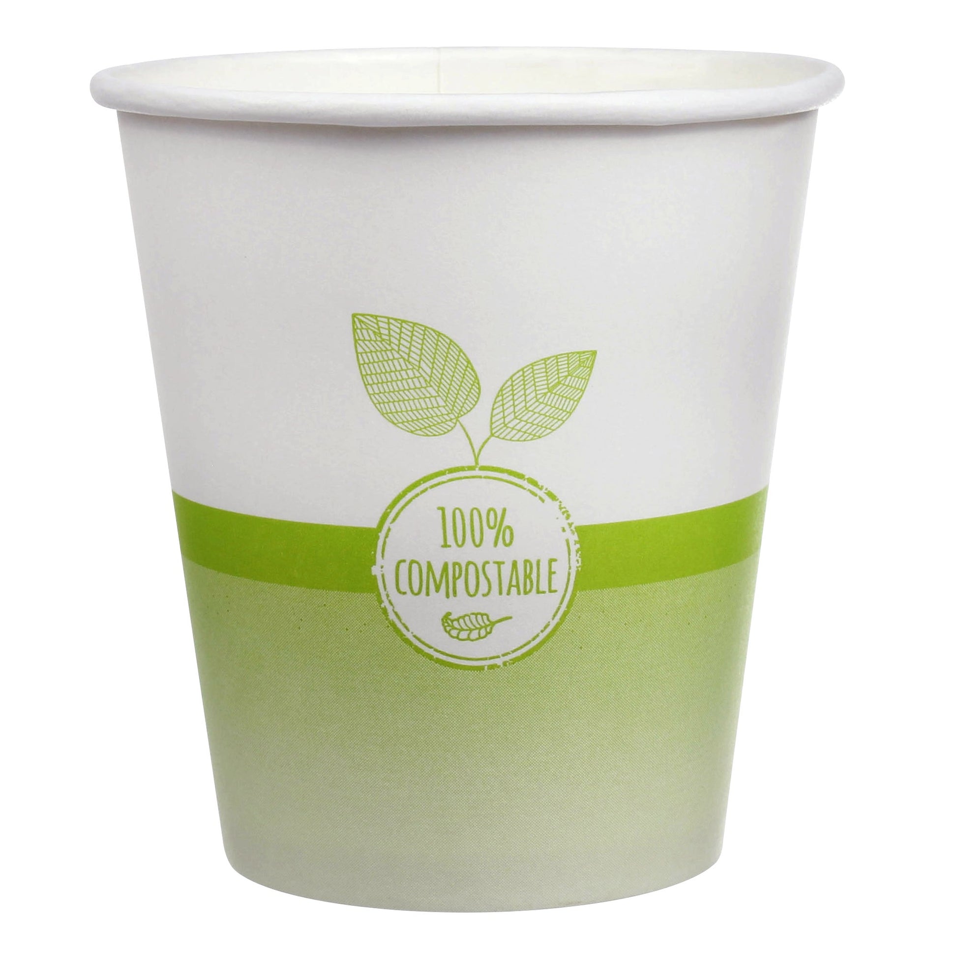 iECO Compost Single Wall Cup 10oz, 5 Packs of 100 - image 3