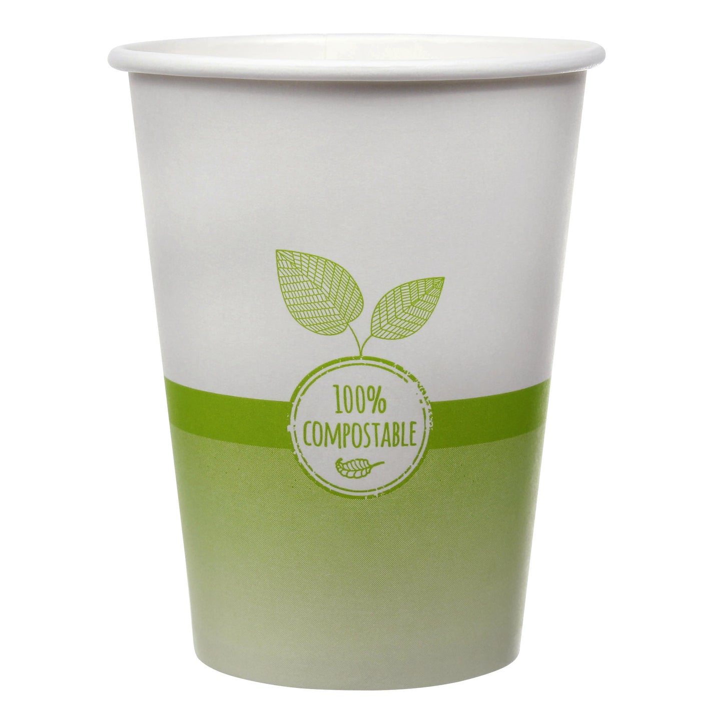 iECO Compost Single Wall Cup 12oz, 5 Packs of 100 - image 4