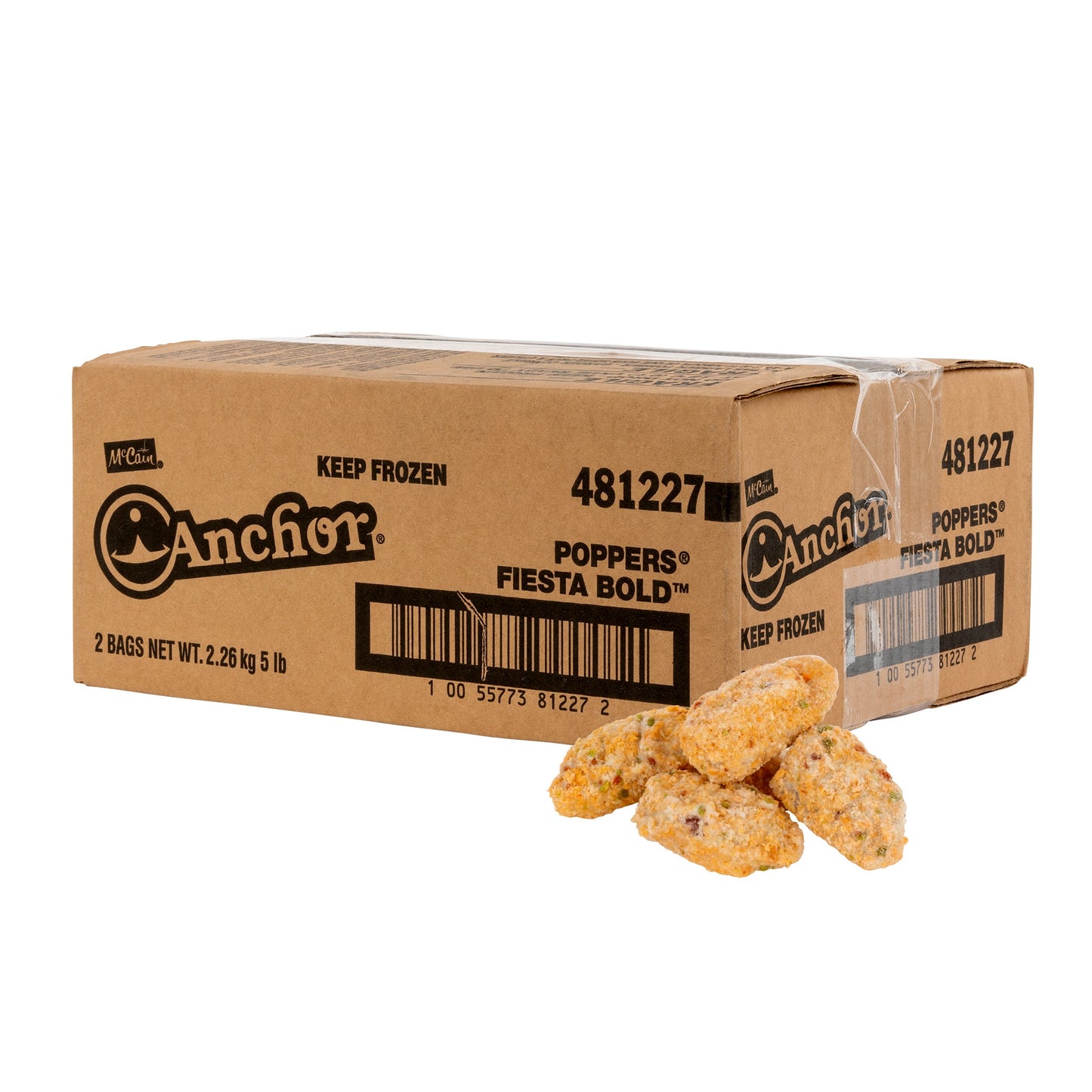 McCain Anchor Frozen Fiesta Bold Poppers, 2.26 kg - image 1