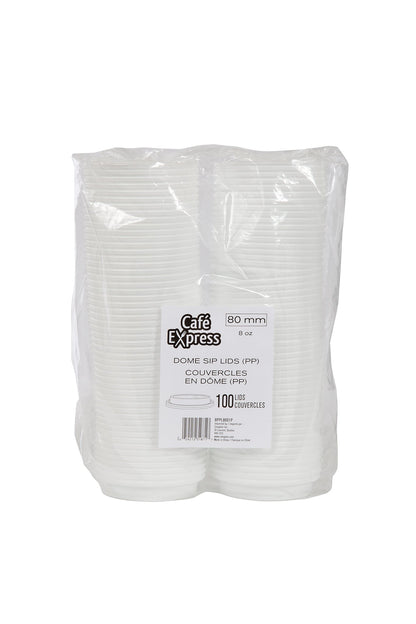 Café Express 3.15-in Dome Sip Lids, 5 Packs of 100 - image 2