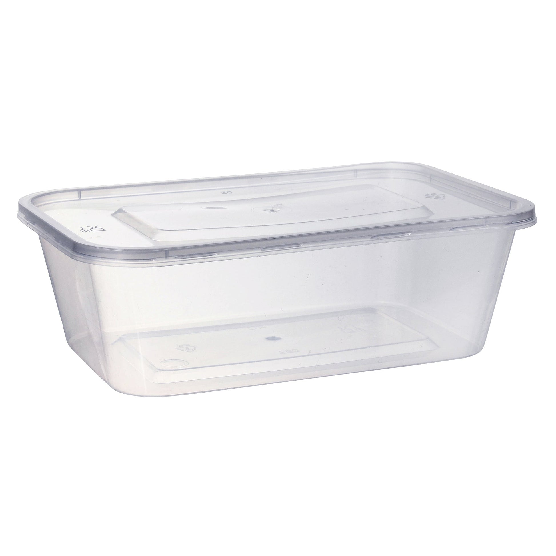 Café Express 750 mL Rectangular Containers with Lids, Pack of 300 - image 1