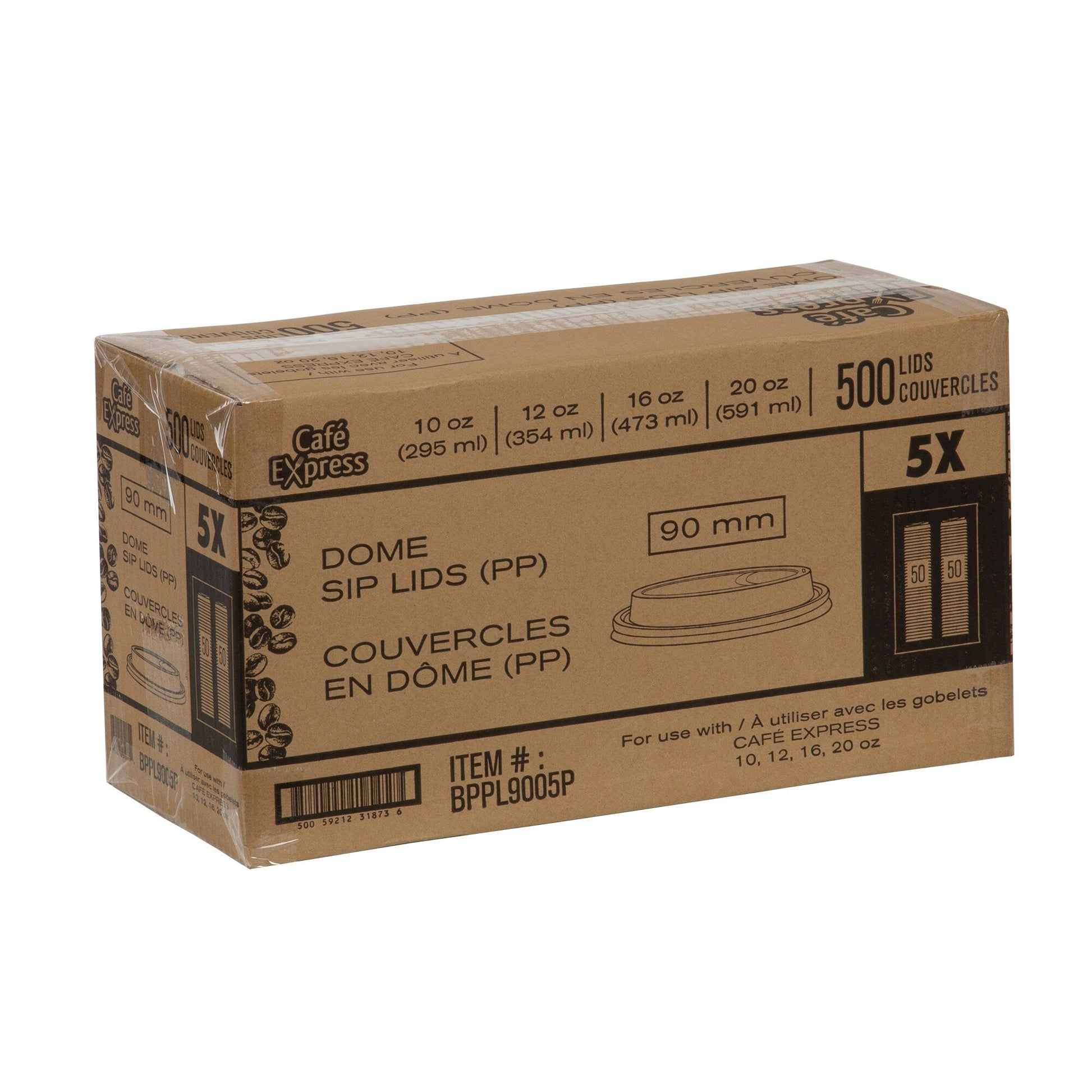 Café Express Sip Lid 90mm, 5 packs of 100 - image 4