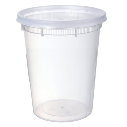 Café Express 32-oz Deli Containers with Lids, Pack of 240 - image 1