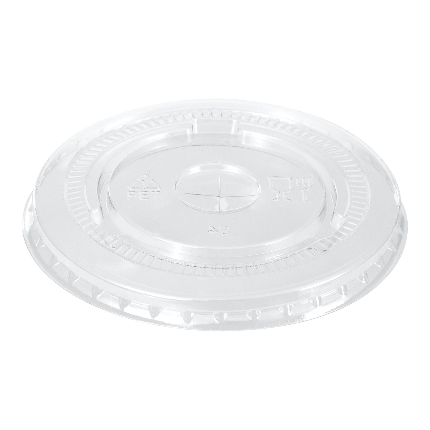 Café Express 80 mm PET Lids for 9 oz Cold Cups, Pack of 500 - image 1