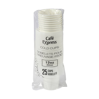 Café Express 12 oz Paper Cold Cups, Pack of 500 - image 1