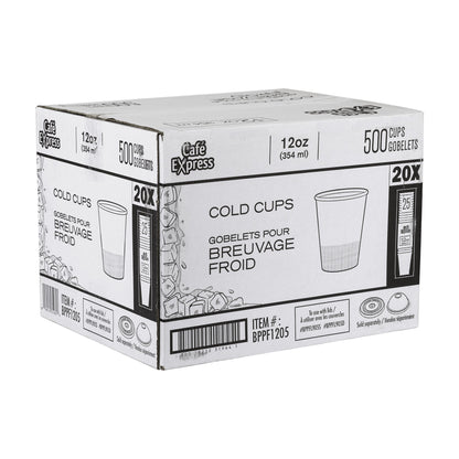 Café Express 12 oz Paper Cold Cups, Pack of 500 - image 2
