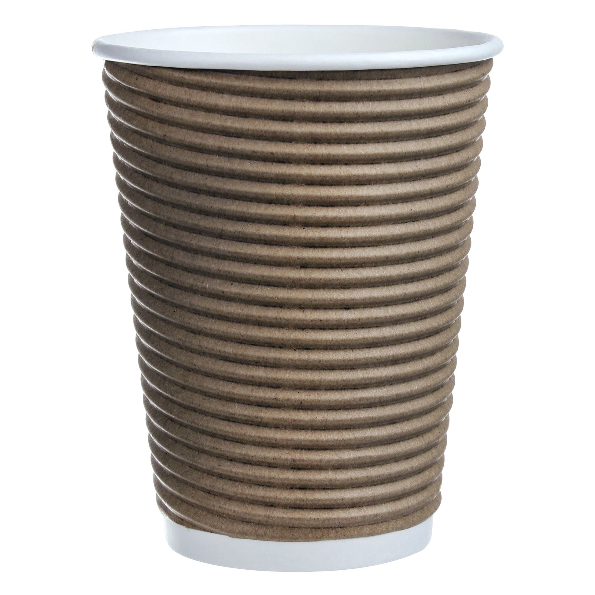 Café Express 10-oz Brown Ripple Hot Cups, 5 packs of 100 - image 1