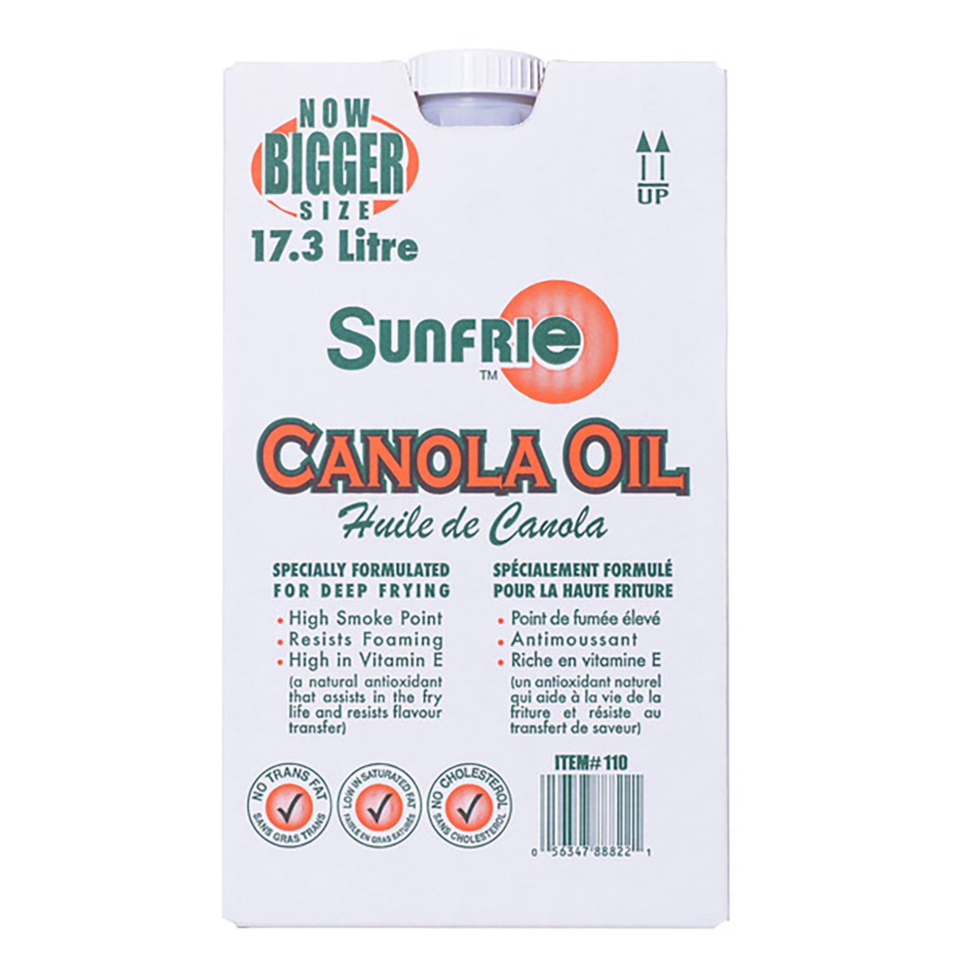 Sunfrie 100% Canola Oil, 17.3 L - image 1