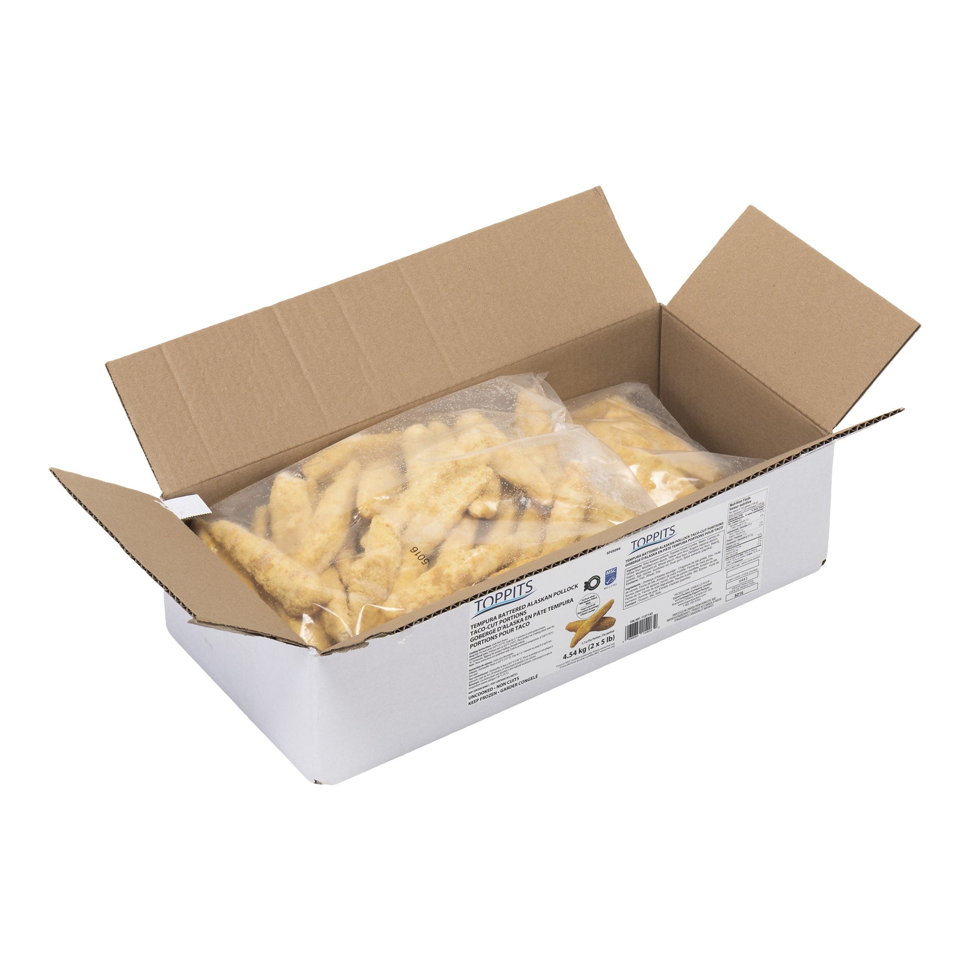 Toppits Tempura Battered Alaskan Pollock, 4.54 kg - image 3