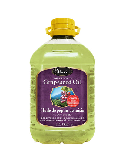 Ottavio Light Flavoured Grapeseed Oil, 3 L - image 1