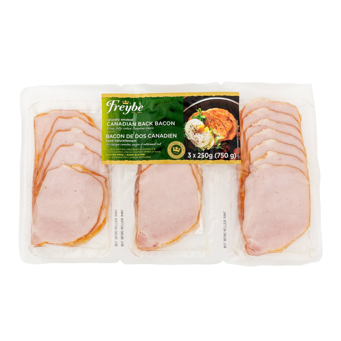 Back Bacon, 12/3X250G - image 1