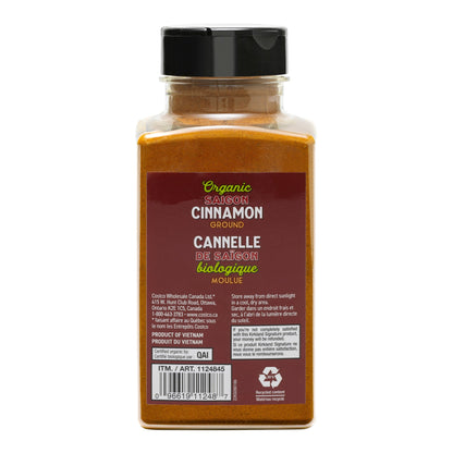 Kirkland Signature Organic Ground Cinnamon 303g - image 2