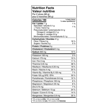 Sprouted Power Org Wheat Bread, 2 X 680 G - image 2
