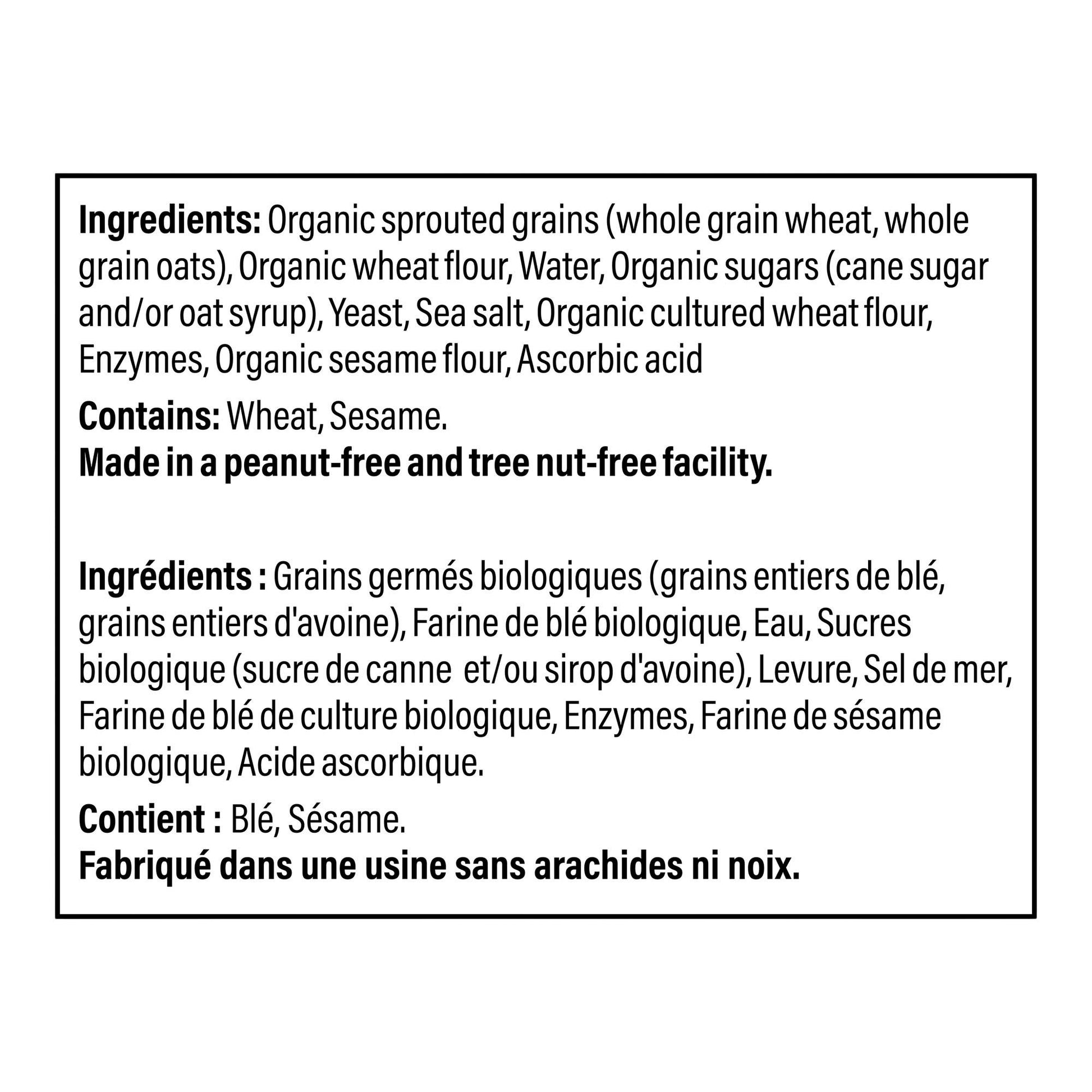 Sprouted Power Org Wheat Bread, 2 X 680 G - image 3