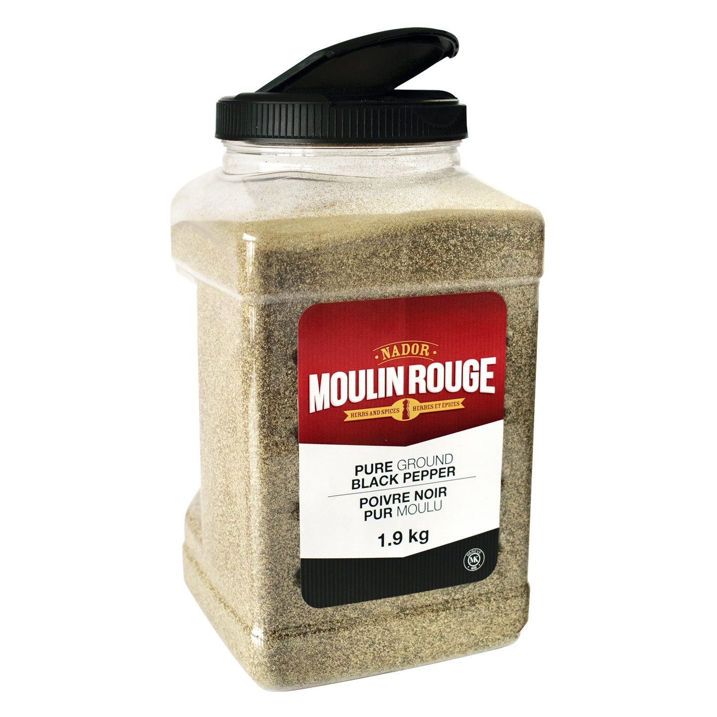 Moulin Rouge Ground Black Pepper, 1.9 kg - image 1