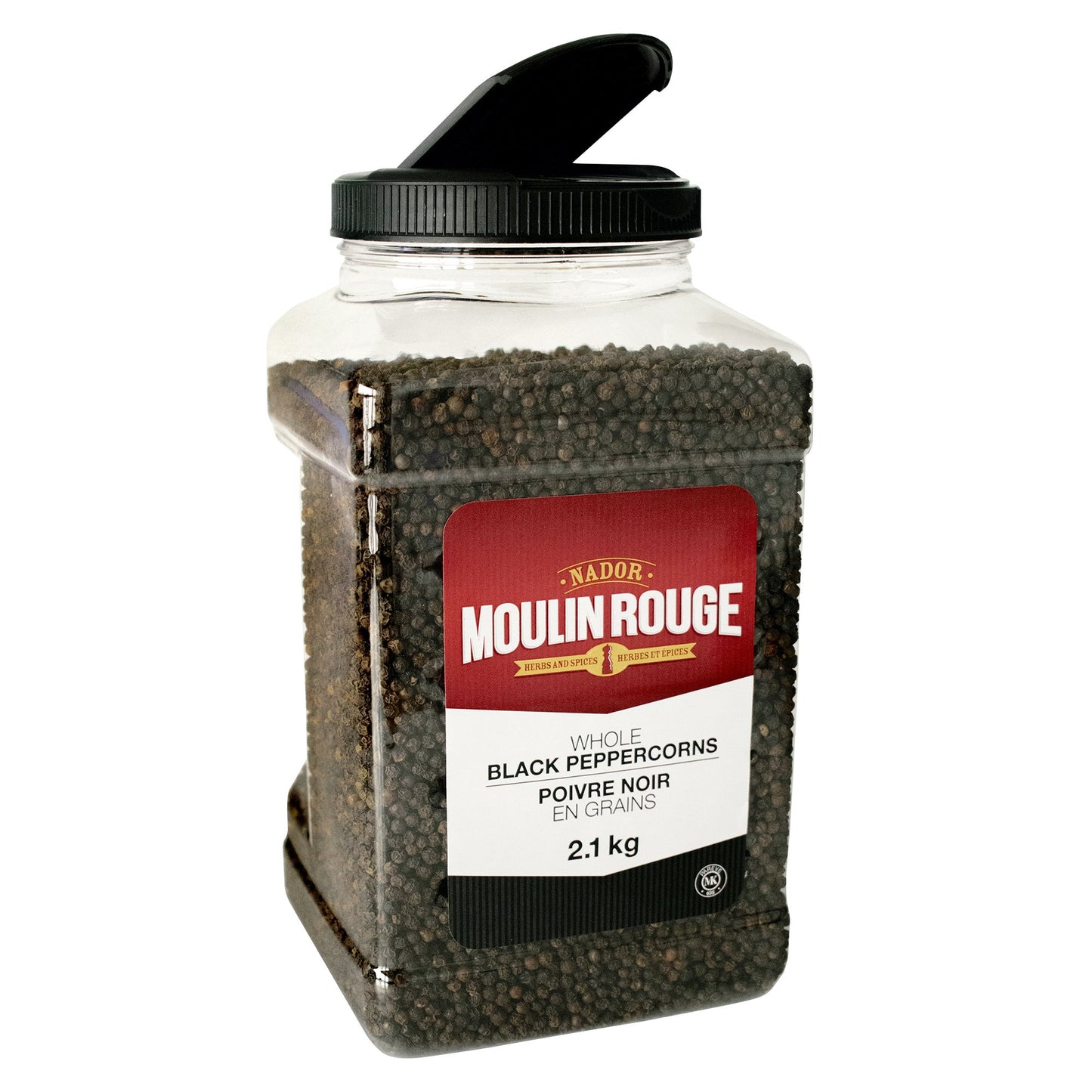 Moulin Rouge Whole Black Peppercorns, 2.1 kg - image 1