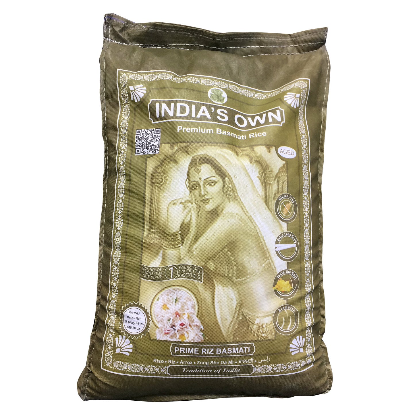 India's Own Premium Basmati Rice, 18.14 kg - image 1