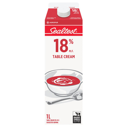 Sealtest 18% Table Cream, 1 L - image 2