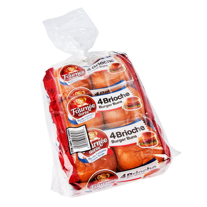 La Fournée Dorée Brioche Burger Buns, 3 × 200 g - image 3