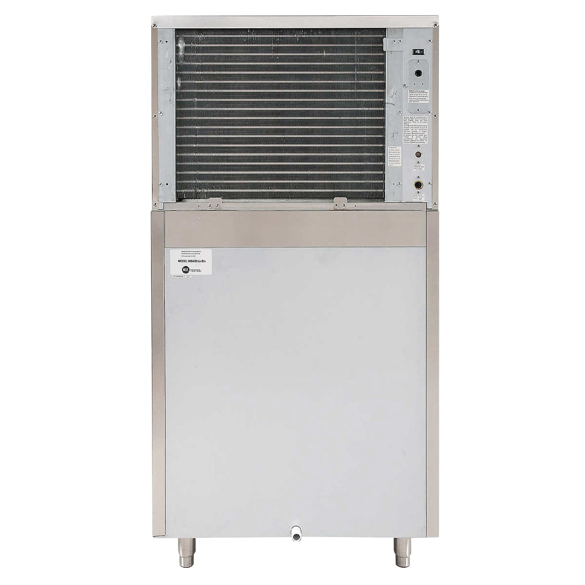 Maxx Ice 204.5 kg (450 lb.) Commercial Modular Clear Ice Maker and Storage Bin - image 2