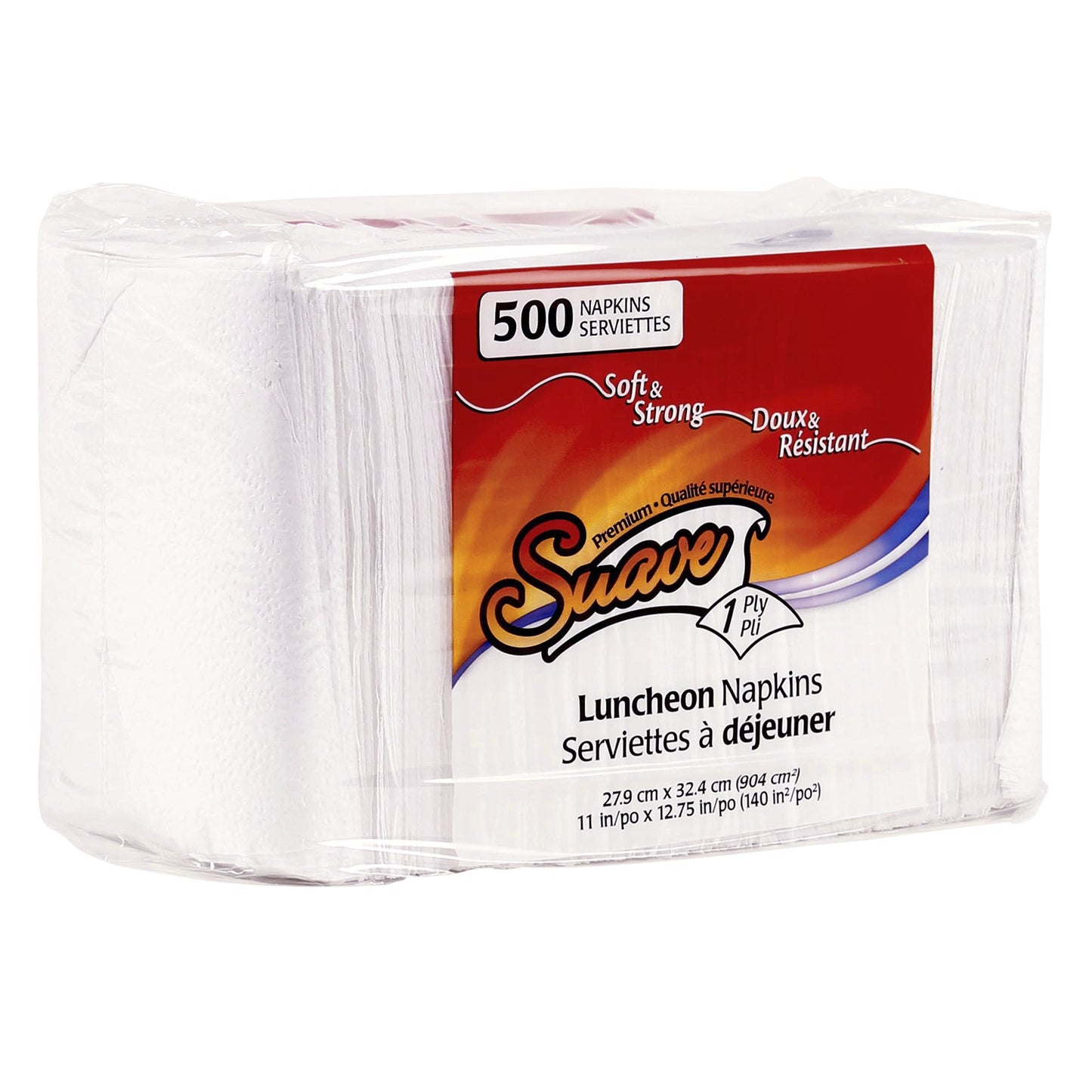 Suave 1-ply Recycled Luncheon Napkins, 12 packs of 500 - image 1
