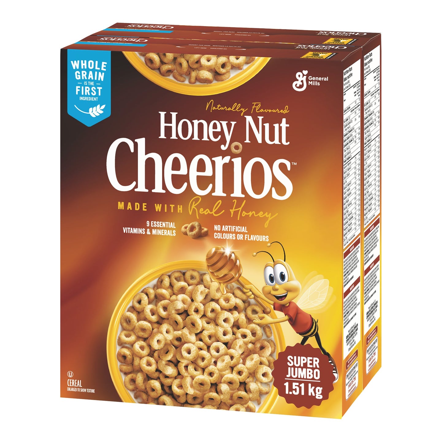 Honey Nut Cheerios Cereal, 1.51 kg - image 2