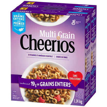 Cheerios Multi-Grain Cereal Jumbo Twin Pack, 1.24 kg - image 1