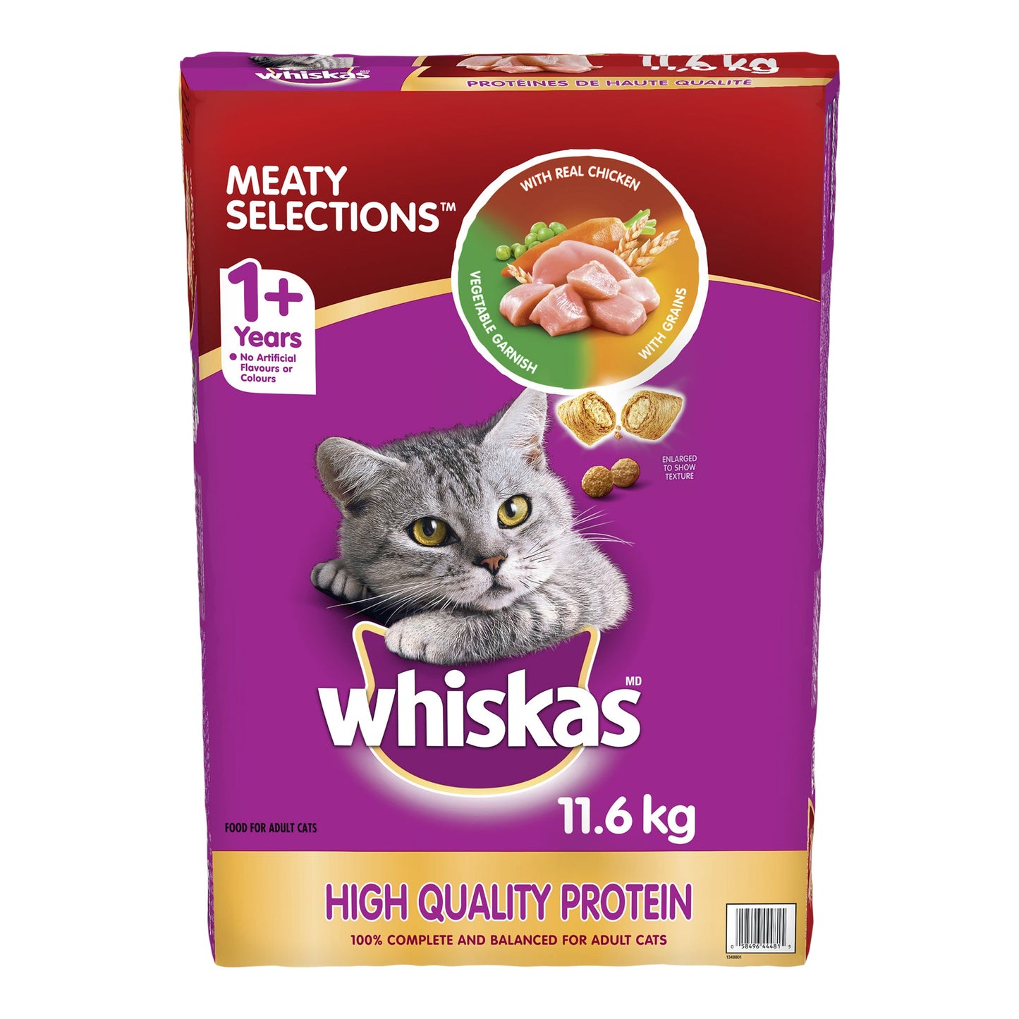 Whiskas, 11.6 kg Original - image 1