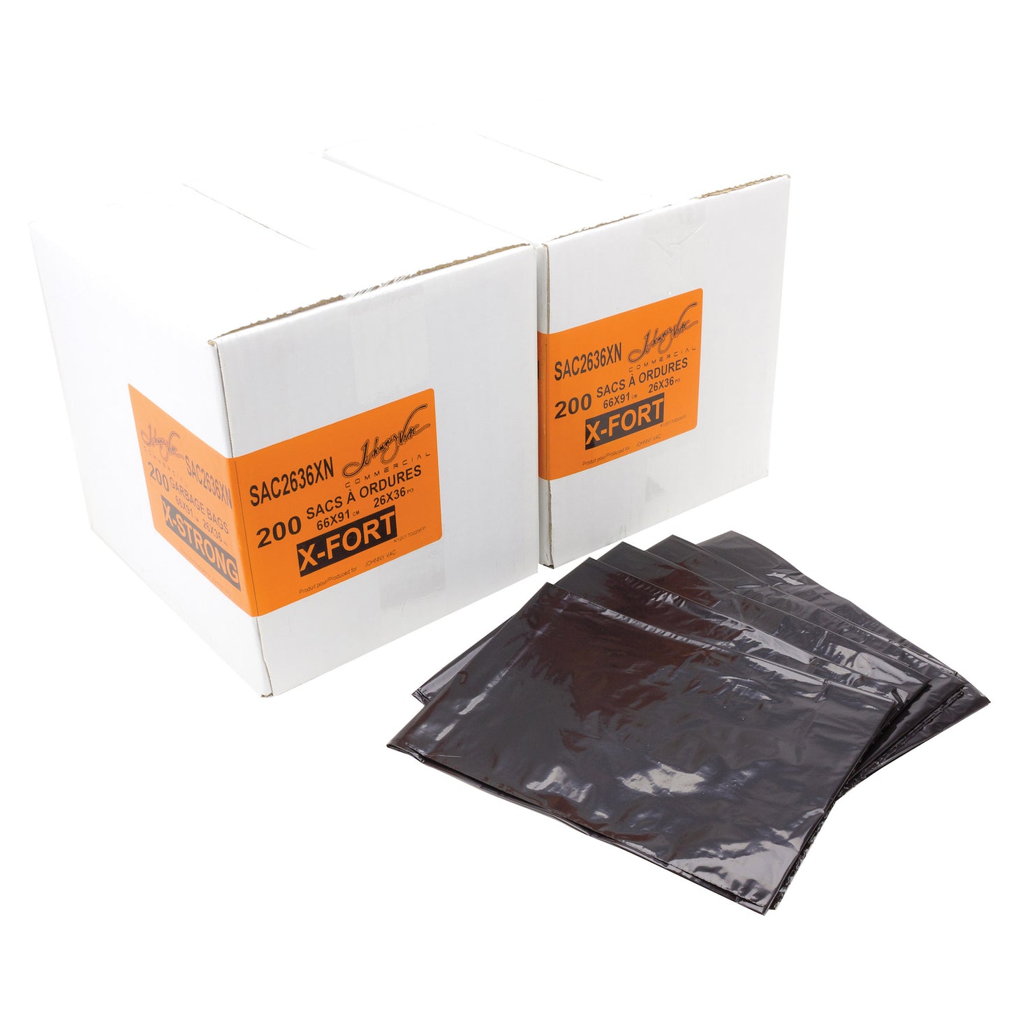 Johnny Vac 66 cm x 91.44 cm (26 in. x 36 in.) Extra Strong Garbage Bags - image 1