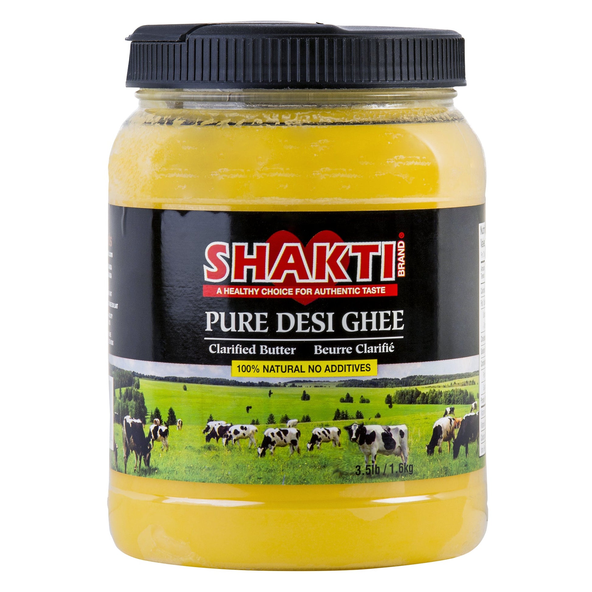 Shakti Brand Pure Desi Ghee Clarified Butter, 1.6 kg - image 1