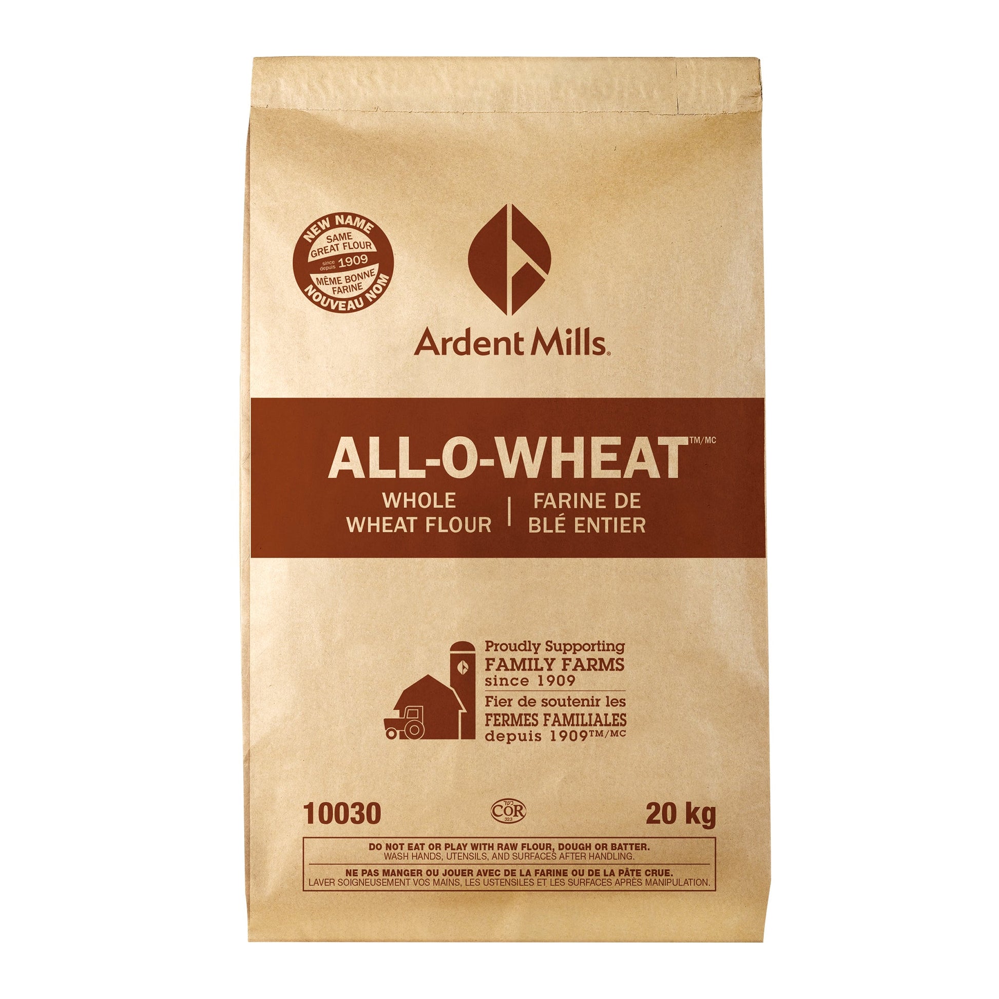 Ardent Mills All-O-Wheat Whole Wheat Flour, 20 kg - image 1